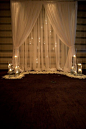 35 Dreamy Indoor Wedding Ceremony Backdrops | http://www.deerpearlflowers.com/35-dreamy-indoor-wedding-ceremony-backdrops/: 
