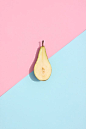 ‘Pear and card’ / Adam Grüning, 2013