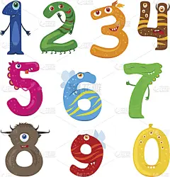 怪物有趣的数字