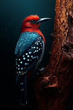 毛绒小鸟翅膀飞禽飞禽摄影图