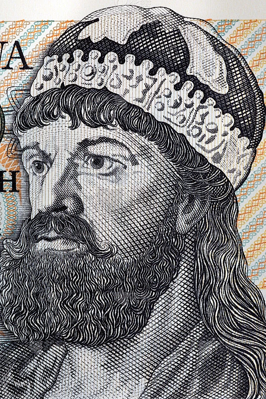 米耶斯科一世，波兰肖像，2000兹罗提