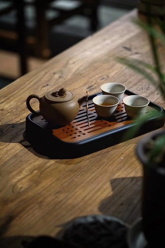 茶道，茶杯，茶叶，泡茶