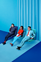 KOREAN AIR – LM CHABOT, CAMILLE BOYER : Approached by Korean Air for their graphic and playful aesthetic, LM Chabot and Camille Boyer flew to Seoul to shoot the air transporter’s international photo campaign: Go Korean.