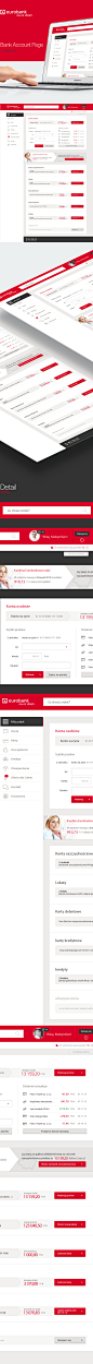 Eurobank - Bank Account Page on Behance