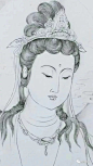 #雕刻参考图##玉雕图谱##玉雕线稿##玉雕##描线图##罗汉##古代仕女图##人物图##玉雕入门##玉雕图案##玉雕描图##中国传统##设汇##设汇素材网##设汇设计##https:::www.shehui123.cn玉雕观音 (43)
