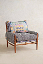 Talk about a gorgeous chair! | Mara Hoffman for Anthropologie: 