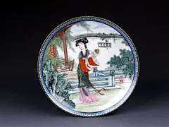 【3D-插画-工笔画素材篇】精美的红楼梦工笔画