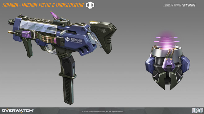 Sombra-Machinepistol...