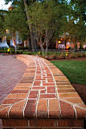 Johnson Plaza at Converse College. Pine Hall Brick.: 