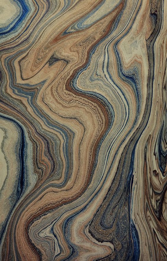 Marbled paper by Hik...