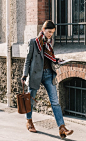 Jeans and blazer