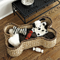 Spot Dog Bone Basket