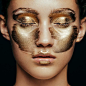 Beauty Story: Metallic Face Photographer: Aldona Karczmarczyk @ Van Dorsen Artists Model: Michelle @ Uncover Models Make up: Patrycja Dobrzeniecka makeup artist Hair: Gor Duryan @ Division Nails: Wioletta Zawada @ Malu Malu Makeup Artist Patrycja Dobrzeni