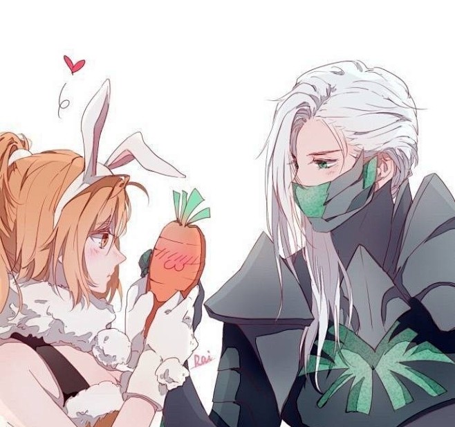 花木兰兰陵王王者荣耀头像壁纸情侣cp