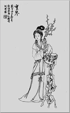 彭连熙 仕女线描百图分享_人物画 : 彭连熙 仕女线描百图分享 彭连熙的古典人物画，近些年来已在中国人物画坛上连连出露头面，尤其在年画苑中一度简直成了一股旋风，令人刮目，可喜，可贺。 …