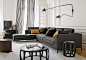 Sofas: LUCREZIA TO SIZE – Collection: Maxalto – Design: Antonio Citterio