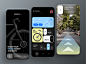 GoBike - Mobile App UI by Levi Wilson for QClay on Dribbble