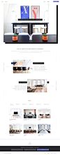 创意工作室/办公室展示页面模板 Inspiring workspaces - landing page (.sketch)