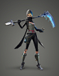 Fortnite - Female Ninja, Vitaliy Naymushin : This is the Female Ninja model I made for Fortnite.

Concept by Ben Shafer.