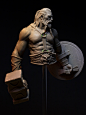 "Bress the Old Barbarian", Joaquin Palacios : 1/12 Bust sculpted for Black Sun Miniatures
Traditional Sculptign (Super Sculpey + Fimo)

Amazing Photos by https://wendygital.artstation.com/

Available to preorder at: www.blacksunminiatures.co.uk