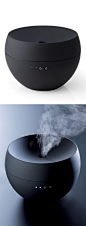 Black Jasmine Aroma Diffuser // the ultra-sonic technology blends essential oil and water together to create a fine mist that fills the room for up to 24 hours #product_design: