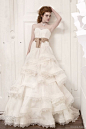 atelier aimee 2013 strapless gown lace tier skirt