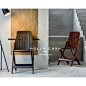 MOLLY CHAN欧式经典款柞木全实木户外室外室内休闲椅折叠椅子整装-淘宝网