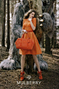 Lindsey Wixson Gets Enchanted for Mulberry’s Fall 2012 Campaign by Tim Walker