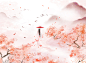 紫陌红尘拂面来，无人不道看花回_点意__插画师作品_涂鸦王国gracg.com