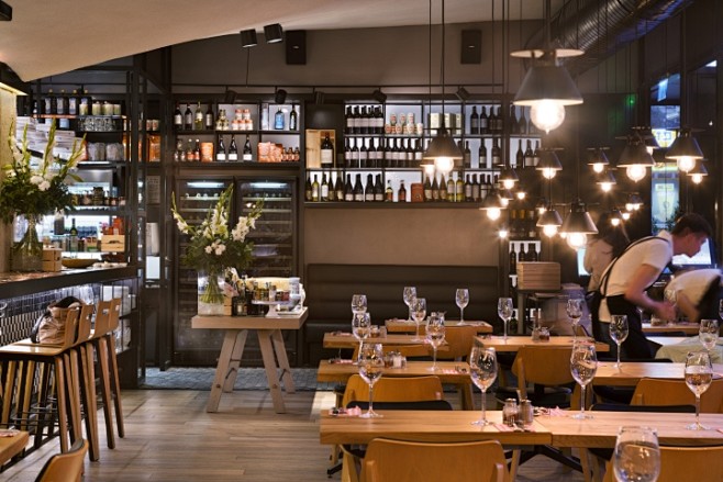 以色列Vivino意大利餐厅空间设计 |...