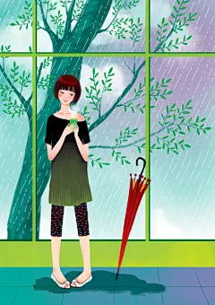 时尚插画|唯美插画-画儿晴天的相册