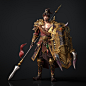 壮士征战罢 倦枕敌尸眠模型 - 角色/人物/生物 - 作品模型 - CG模型网