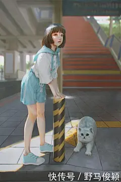 光影运用十分成熟的一组插画作品！画面相当唯美值得学习借鉴！ - 天天头条