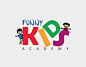 This contains an image of: Funny Kids Academy | Logo