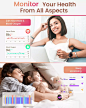 Smartwatch Mujer Moda Dekelife Reloj Inteligente Deportivo | Cuotas sin interés