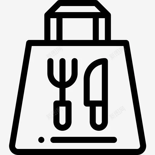 外卖送餐17直系图标 平面电商 创意素材-花瓣网
