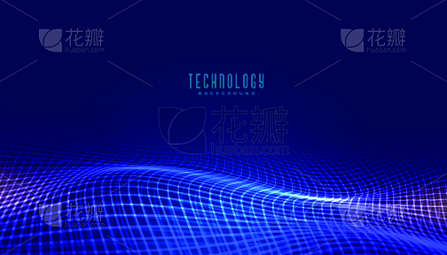 技术,波形,铁丝网,概念,数字化显示,人...
