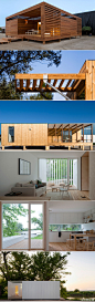“树屋”是葡萄牙Jular公司基于可持续和模块化理念的一个项目，提供预制的木构房屋，有15种基本户型可选，用户也可以根据需要选择模块组合，每个预制模块的面积是22平米，它们可以水平向连接，也可以垂直叠加，成为一个量身定做的木头房子。