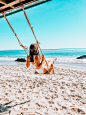 Beach Swing in Malibu