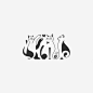 黑色猫咪png免抠素材_新图网 https://ixintu.com 手绘猫咪 猫咪插画 宠物猫 可爱猫咪 线条 创意 设计感