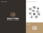Shutter Logo minimal logo logodesigner logodesign logo high quality service photo camera creations photography shutter