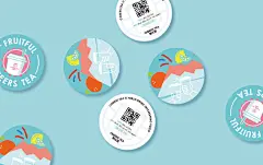 观想品牌尔司高校茶饮奶茶店logo设计及品牌VI设计 #logo设计集# ​​​​