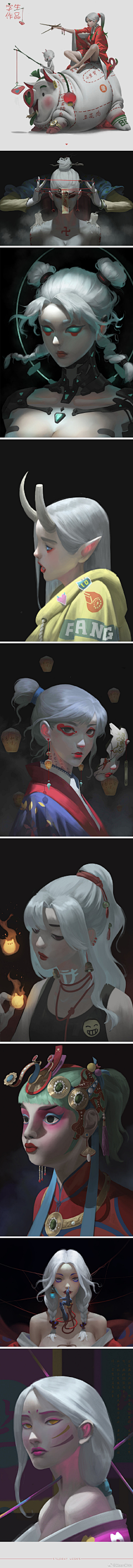 DoubleHaze采集到插画