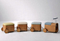 Cute, Creative Stool Design for Kids with Wheels which can be Used to Play as a Toy Train