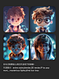 插画转3D｜用ai打造3D效果头像【含咒语