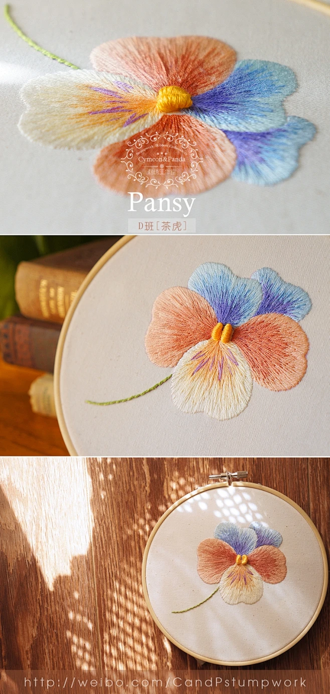 #刺绣##DIY##手工#-花瓣网