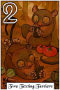 Two Texting Tarsiers