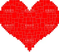 心形照片墙  - 源文件下载【酷图网】心形,照片墙,红色心形,照片,相片海报,心,图形,感恩的心,爱情,亲情,公益海报,