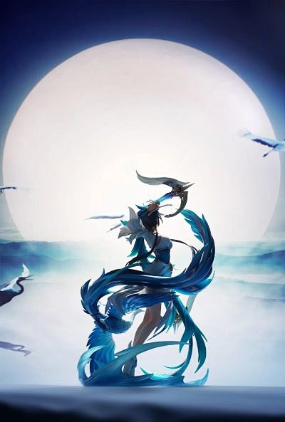 王者荣耀虞姬孔雀之灵ver