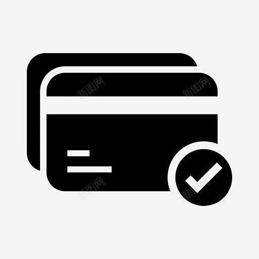 银行卡确认支付好图标 银行卡确认 icon 标识 标志 UI图标 设计图片 免费下载 页面网页 平面电商 创意素材-花瓣网